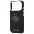 Etui Guess Grained & Big Resin Logo do Apple iPhone 18 Pro / 17 Pro czarny