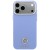 Etui Guess Grained Round Strass Logo MagSafe do Apple iPhone 18 Pro / 17 Pro niebieski