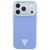 Etui Guess Grained Triangle Logo MagSafe do Apple iPhone 18 Pro / 17 Pro niebieski