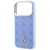 Etui Guess Peony 4G Small Logo MagSafe do Apple iPhone 18 Pro / 17 Pro jasnoniebieski