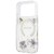 Etui Guess Resin Flowers Glitter MagSafe do Apple iPhone 18 Pro / 17 Pro fioletowy