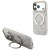 Etui Guess Ring Stand 360 4G Classic Logo MagSafe do Apple iPhone 18 Pro / 17 Pro różowy