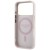 Etui Guess Ring Stand 360 4G Classic Logo MagSafe do Apple iPhone 18 Pro / 17 Pro różowy