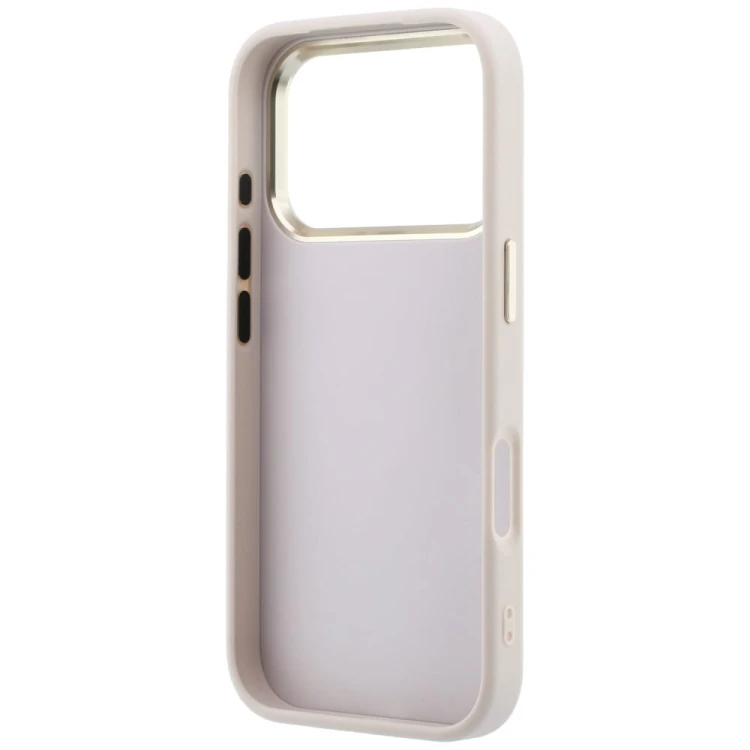 Etui Guess 4G & Big Strass Logo do Apple iPhone 18 Pro Max / 17 Pro Max różowy