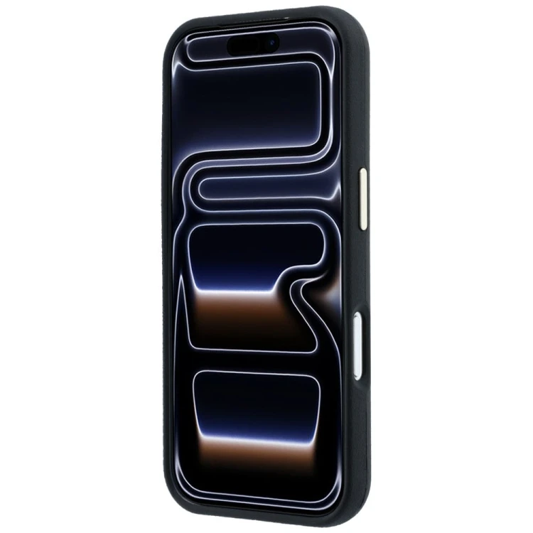 Etui Guess Kevlar Triangle Logo MagSafe do Apple iPhone 18 Pro Max / 17 Pro Max czarny