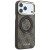Etui Guess Ring Stand 360 4G Classic Logo MagSafe do Apple iPhone 18 Pro Max / 17 Pro Max brązowy