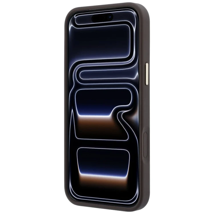 Etui Guess Ring Stand 360 4G Classic Logo MagSafe do Apple iPhone 18 Pro Max / 17 Pro Max brązowy