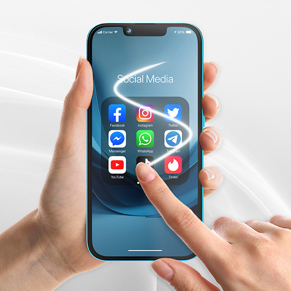 Matowe szkło prywatyzujące GrizzGlass SecretGlass do Apple iPhone 18 Pro