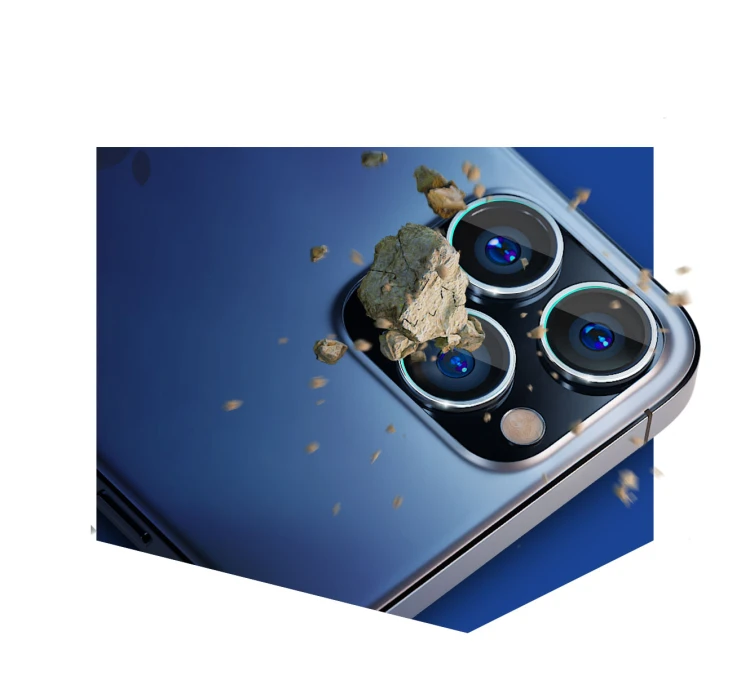 Szkło hybrydowe na obiektyw aparatu 3MK Lens Protection Pro Apple iPhone 13/13 mini