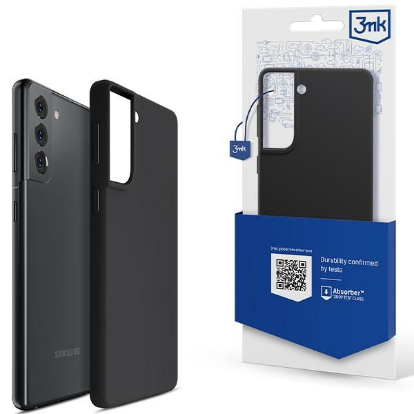 Etui 3MK Silicone Case Samsung Galaxy S22 czarny/black