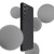 Etui 3MK Silicone Case Samsung Galaxy S22 czarny/black