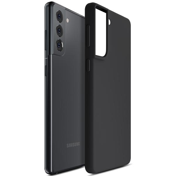 Etui 3MK Silicone Case Samsung Galaxy S22 czarny/black