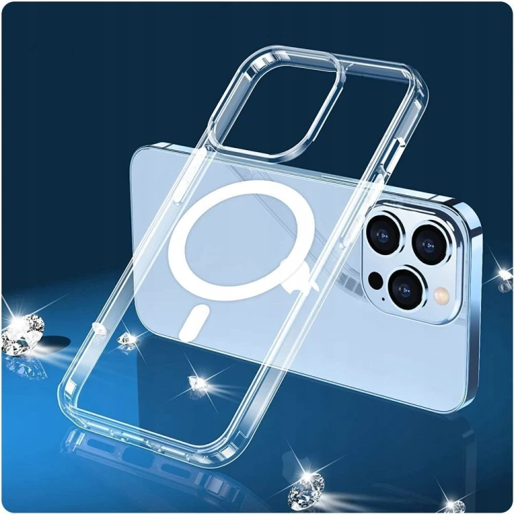 Etui Tech-Protect Flexair Hybrid MagSafe Samsung Galaxy S22 Clear