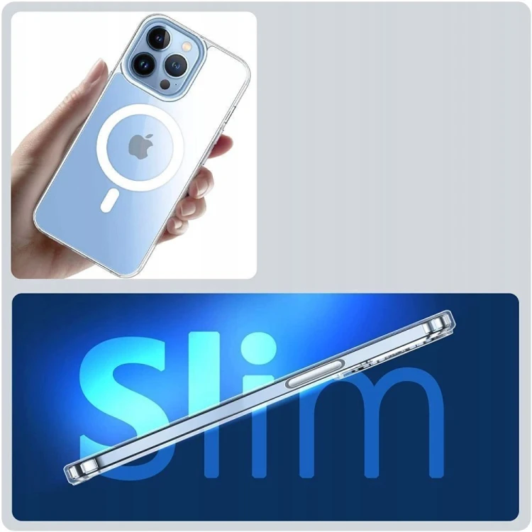 Etui Tech-Protect Flexair Hybrid MagSafe Samsung Galaxy S22 Clear