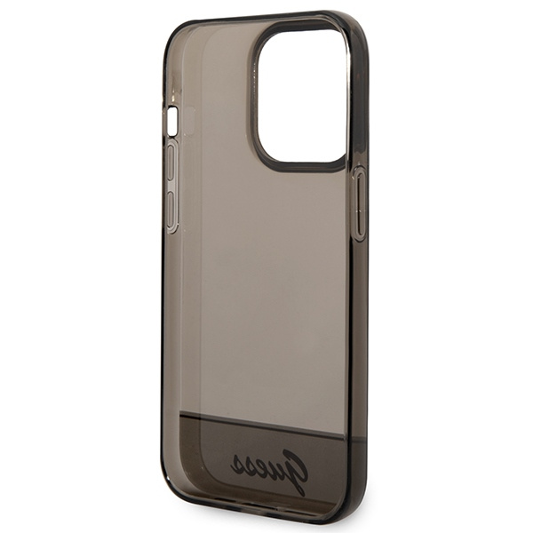 Etui Guess GUHCP14LHGCOK Apple iPhone 14 Pro czarny/black hardcase Translucent