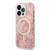 Zestaw Guess etui + ładowarka bezprzewodowa GUBPP14LHJEACSP Apple iPhone 14 Pro różowy/pink hard cas