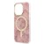 Zestaw Guess etui + ładowarka bezprzewodowa GUBPP14LHJEACSP Apple iPhone 14 Pro różowy/pink hard cas