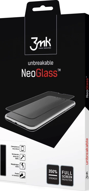 Szkło ochronne 3MK NeoGlass Apple iPhone 14 Plus / 15 Plus czarne