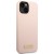 Etui Guess GUHMP14MSBPLP Apple iPhone 14 Plus / 15 Plus różowy/pink hard case Silicone Logo Plate Ma