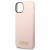Etui Guess GUHMP14MSBPLP Apple iPhone 14 Plus / 15 Plus różowy/pink hard case Silicone Logo Plate Ma