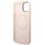 Etui Guess GUHMP14MSBPLP Apple iPhone 14 Plus / 15 Plus różowy/pink hard case Silicone Logo Plate Ma