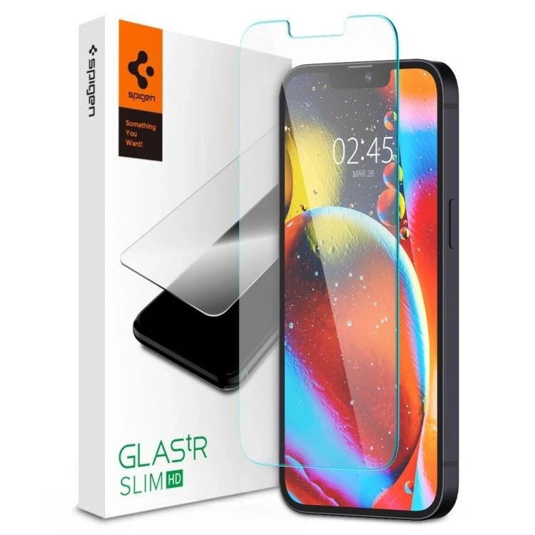 Zestaw Spigen Bundle Pack etui Crystal Flex + szkło Glas.tR Slim HD + uchwyt Style Ring Apple iPhone