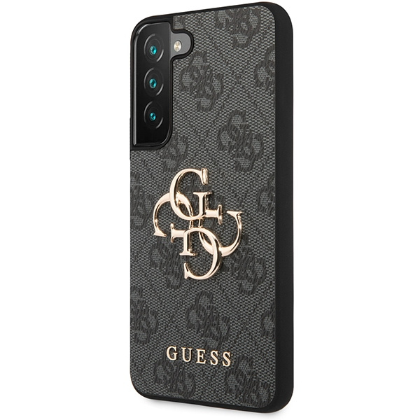 Etui Guess GUHCS23S4GMGGR Samsung Galaxy S23 szary/grey hardcase 4G Big Metal Logo