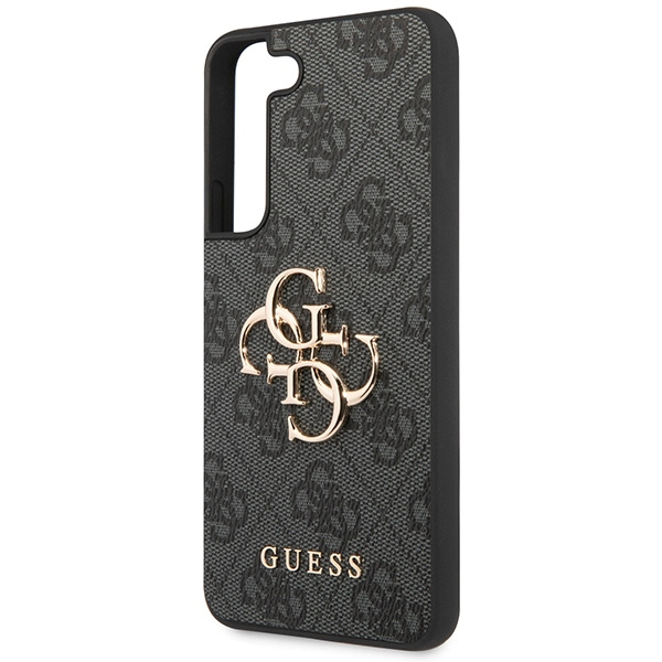 Etui Guess GUHCS23S4GMGGR Samsung Galaxy S23 szary/grey hardcase 4G Big Metal Logo