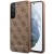 Etui Guess GUHCS23SG4GFBR Samsung Galaxy S23 brązowy/brown hard case 4G Metal Gold Logo