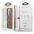 Etui Guess GUHCS23SG4GFBR Samsung Galaxy S23 brązowy/brown hard case 4G Metal Gold Logo