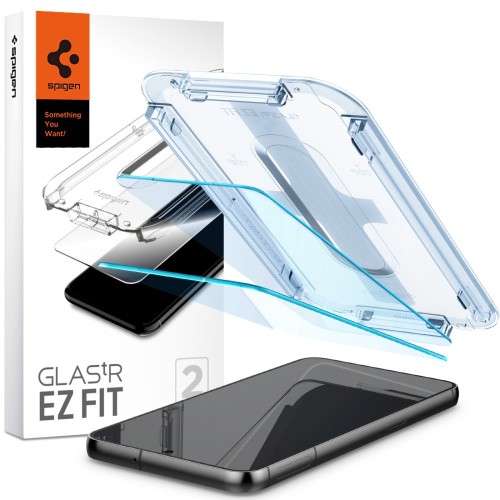 Szkło hartowane Spigen GLAS.tR ez Fit Samsung Galaxy S23 Clear [2 PACK]