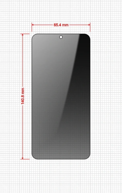 Szkło prywatyzujące GrizzGlass SecretGlass Easy do Samsung Galaxy S23 [2 PACK]