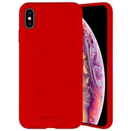 Etui Mercury Silicone do Samsung Galaxy S23 czerwony