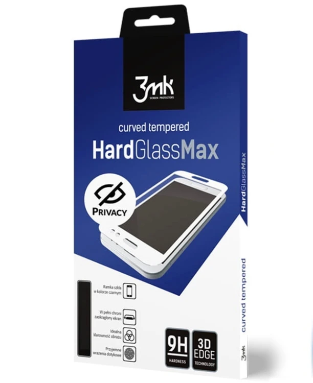 Szkło hartowane 3MK HardGlass Max Privacy Apple iPhone 11 czarne