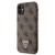 Etui Guess GUHCN61P4TDSCPW Apple iPhone 11/XR hardcase Crossbody 4G Metal Logo brązowy/brown