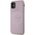 Etui Guess GUHMN61PSAHMCP Apple iPhone 11/XR hardcase Saffiano MagSafe różowy/pink