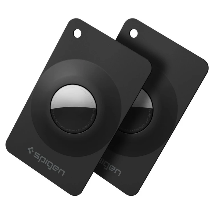 Uchwyt na AirTaga Spigen AirFit 2 do Apple AirTag 1 / 2 Black [2 PACK]
