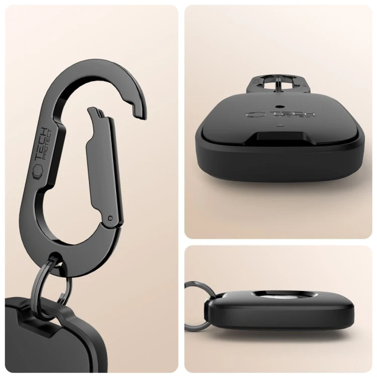 Brelok Tech-Protect Velar do Apple AirTag 1 / 2 Black