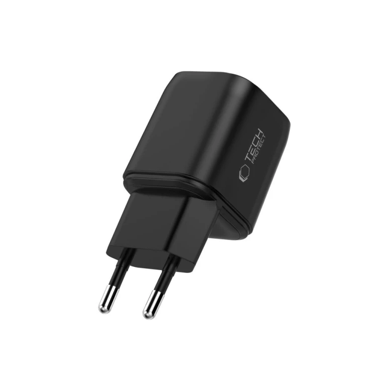 Ładowarka sieciowa Tech-Protect NCA100W-GAN-AVS 3-port Network Charger PD 3.2 100W / QC3.0 Black