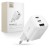 Ładowarka sieciowa Tech-Protect NCA100W-GAN-AVS 3-port Network Charger PD 3.2 100W / QC3.0 White