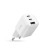 Ładowarka sieciowa Tech-Protect NCA100W-GAN-AVS 3-port Network Charger PD 3.2 100W / QC3.0 White