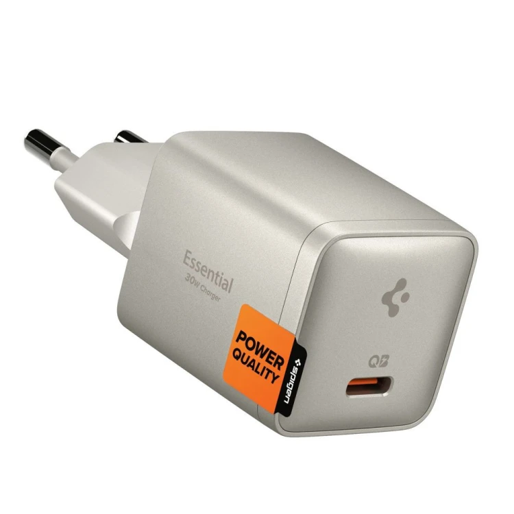 Ładowarka sieciowa Spigen EE301EU-GAN Essential USB-C Network Charger 30W Natural Titanium