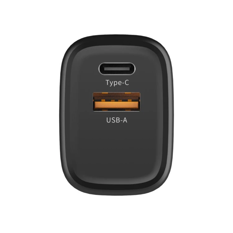 Ładowarka sieciowa Tech-Protect NCA65W-GAN USB-A, USB-C Network Charger PD 65W / QC3.0 Black