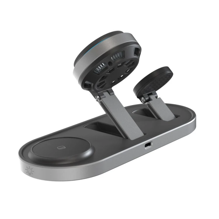 Ładowarka indukcyjna Tech-Protect A51 Arcticboost 3in1 Magnetic MagSafe Wireless Charger 25w Qi2.2 B