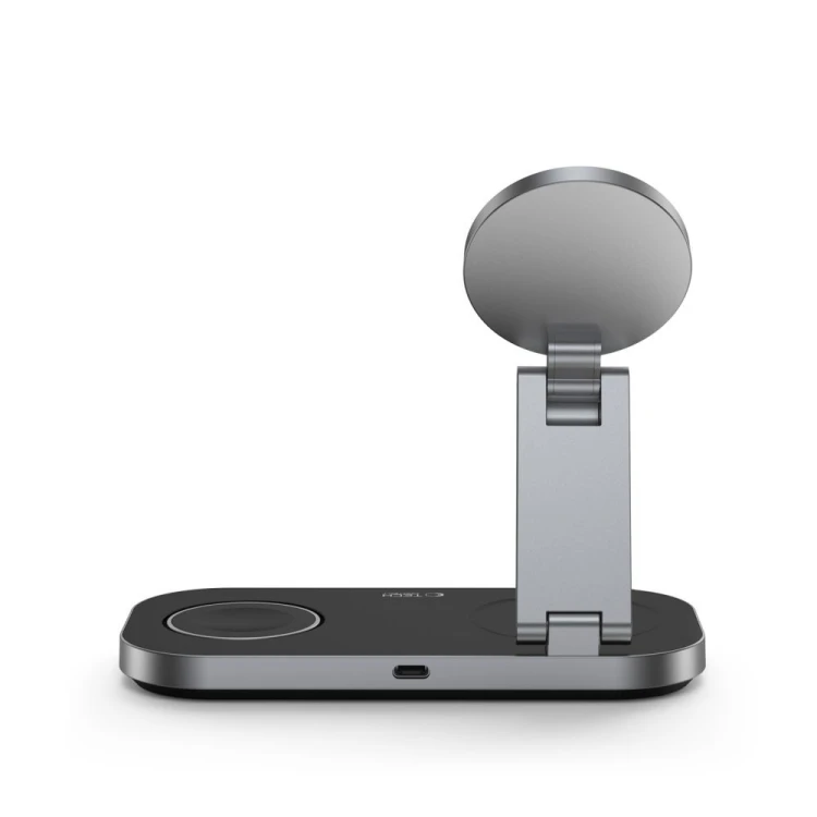 Ładowarka bezprzewodowa Tech-Protect A52 3in1 Magnetic MagSafe Wireless Charger 25W Qi2.2 Black