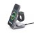 Ładowarka bezprzewodowa Tech-Protect A53 3in1 Magnetic MagSafe Wireless Charger 25W Qi2.2 Dark Grey