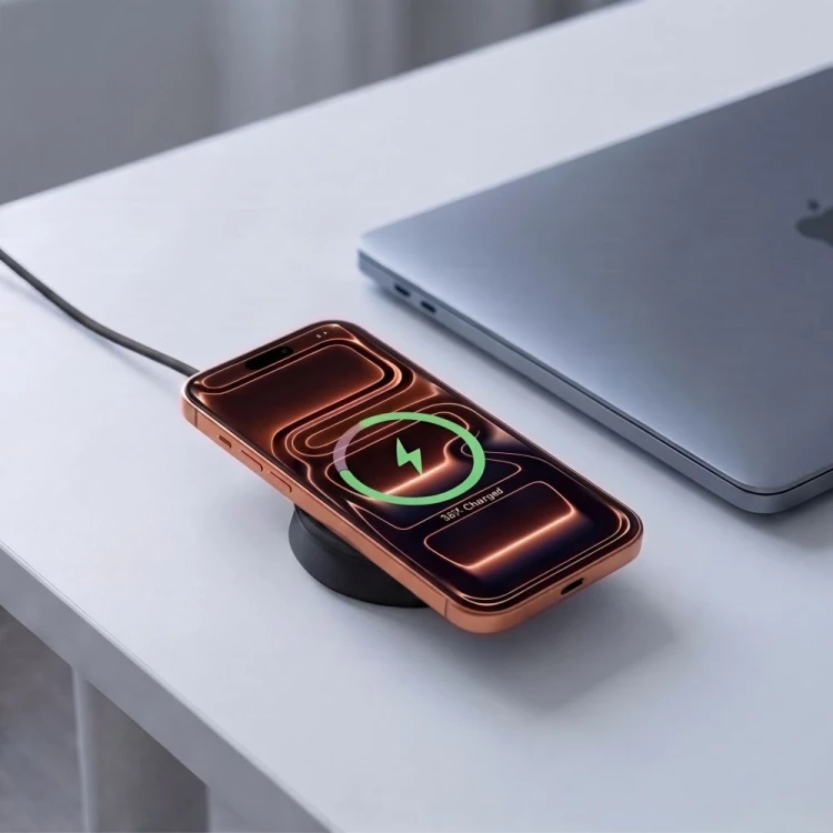 Ładowarka bezprzewodowa Tech-Protect A55 2in1 Magnetic MagSafe Wireless Charger 25W Qi2.2 Black