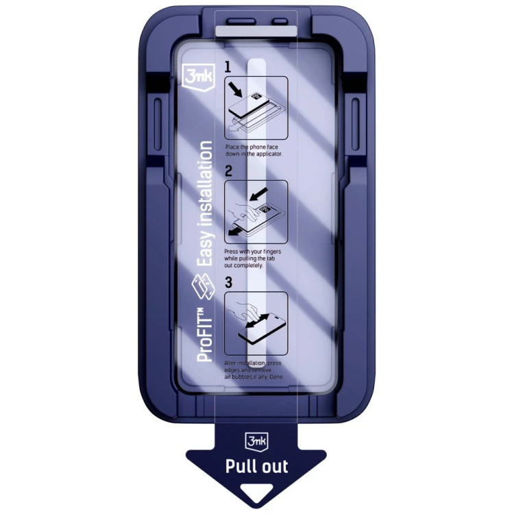 Szkło hartowane 3MK HardGlass Max z aplikatorem do Apple iPhone 15 Pro Max czarny