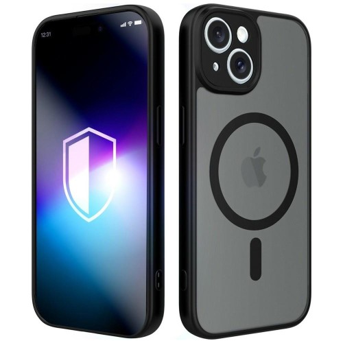 Etui 3MK Misty MagCase do Apple iPhone 15 czarny