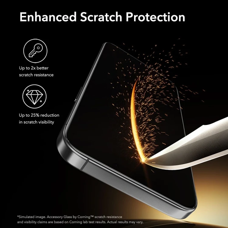 Szkło hartowane ESR Ultrafit Armorite Pro Tempered Glass Accessory Glass by Corning do Apple iPhone 